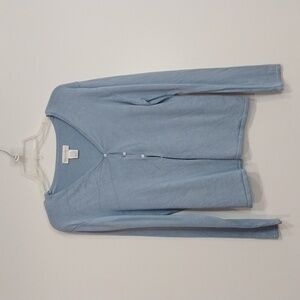 933 Worthington baby blue cardigan